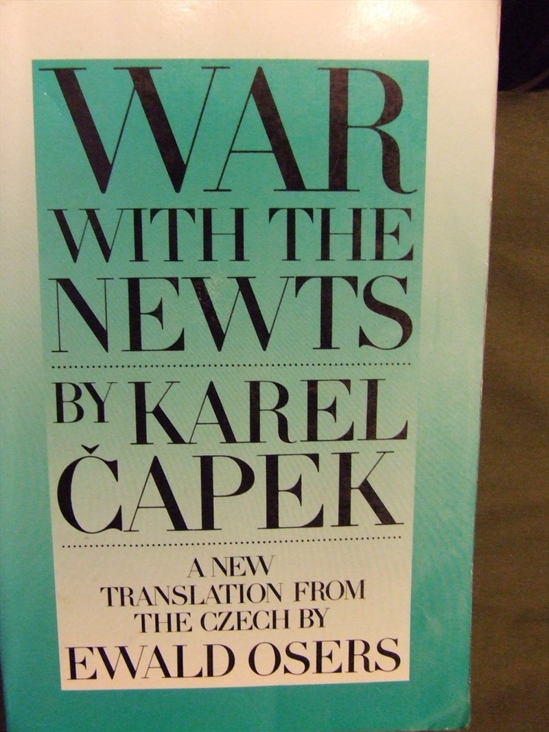 War with the Newts/Product Detail/General Fiction Books