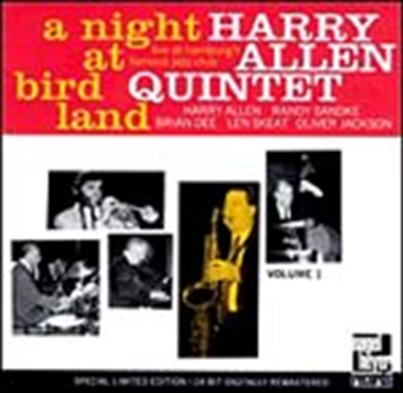 A Night At Birdland; Vol 1/Product Detail/Jazz