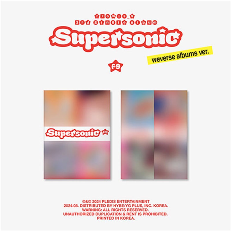 Fromis_9 - [Supersonic (Weverse Albums Ver)/Product Detail/World