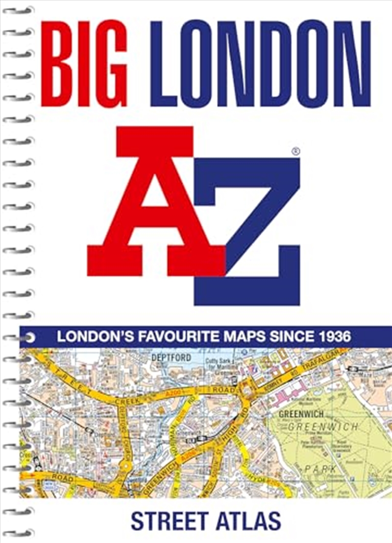 Big London A-Z Street Atlas/Product Detail/Geography