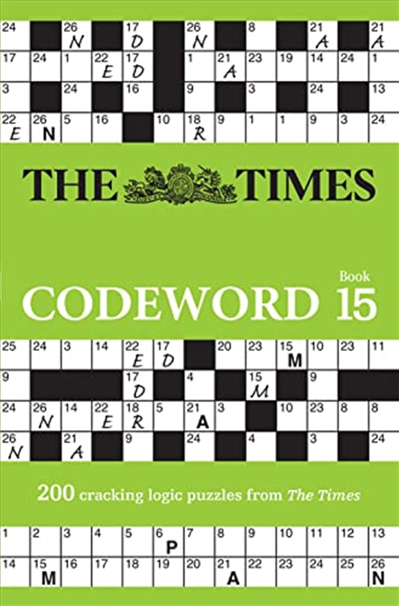 The Times Codeword 15: 200 cracking logic puzzles/Product Detail/Adults Activity Books