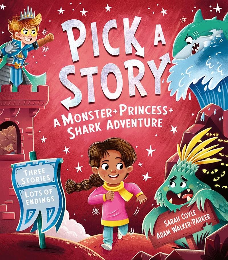 Pick A Story A Monster Princess Shark Adventure/Product Detail/Early Childhood Fiction Books