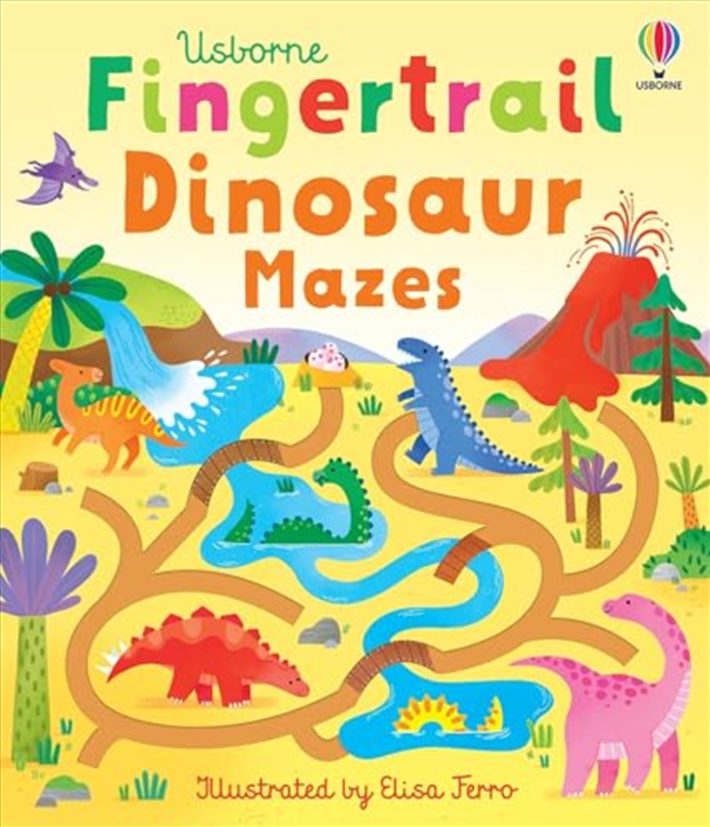 Fingertrail Dinosaur Mazes/Product Detail/Kids Activity Books