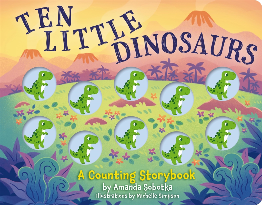 Ten Little Dinosaurs/Product Detail/Early Childhood Fiction Books