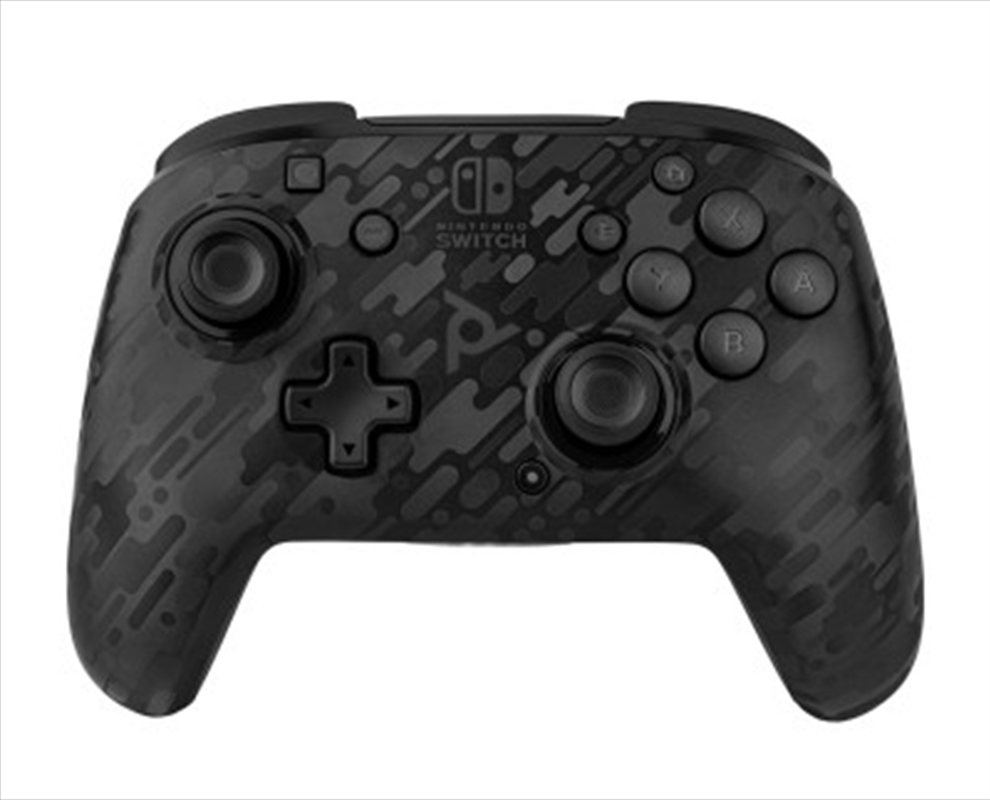 PDP Switch Faceoff Deluxe Wireless Controller Black Camo/Product Detail/Consoles & Accessories