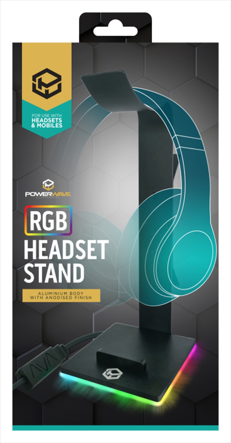 Powerwave Headset Stand RGB/Product Detail/Consoles & Accessories