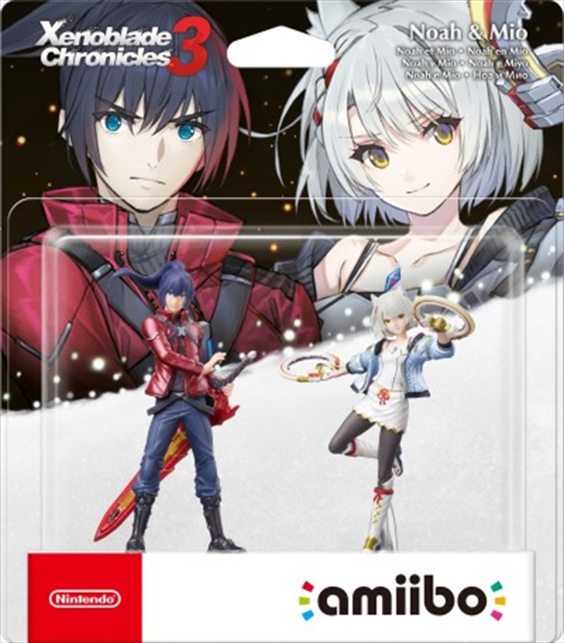 Nintendo amiibo Xenoblade Chronicles 3 Noah and Mio/Product Detail/Action & Adventure