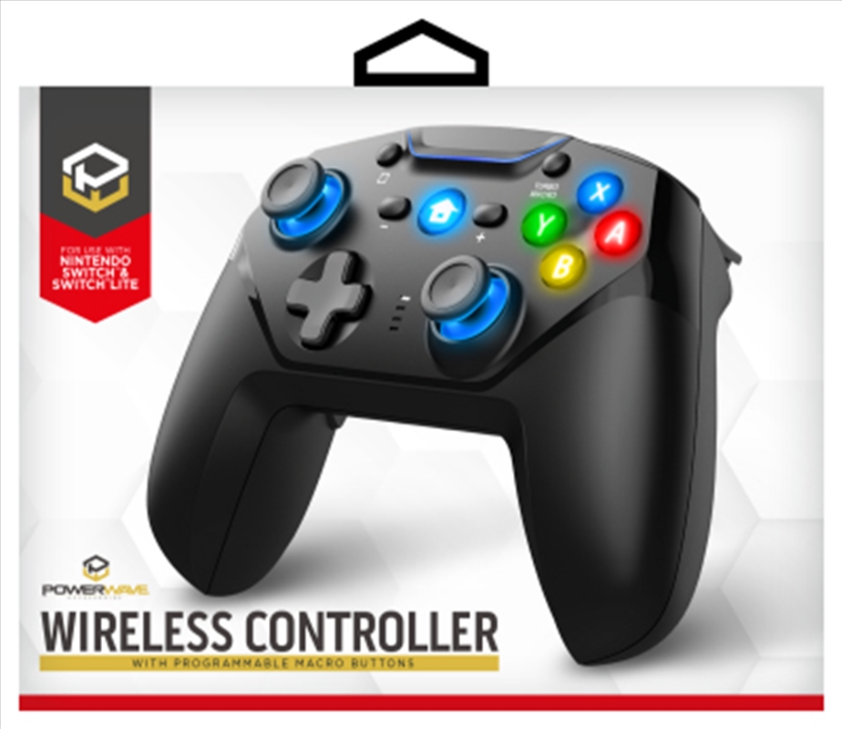 Powerwave Switch Wireless Controller Black/Product Detail/Consoles & Accessories