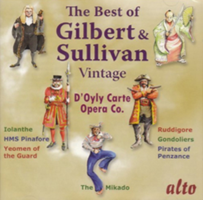 Very Best Of Vintage Gilbert & Sullivan/Product Detail/Classical