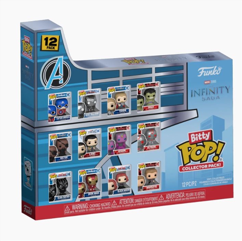 Marvel Comics - Avengers Tower Bitty Pop! 12-Pack/Product Detail/Funko Collections