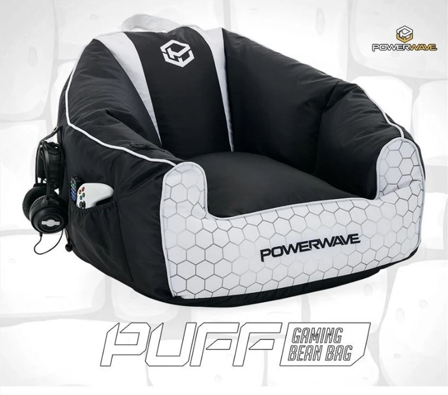 Powerwave PUFF Gaming Bean Bag Chair (White)/Product Detail/Consoles & Accessories