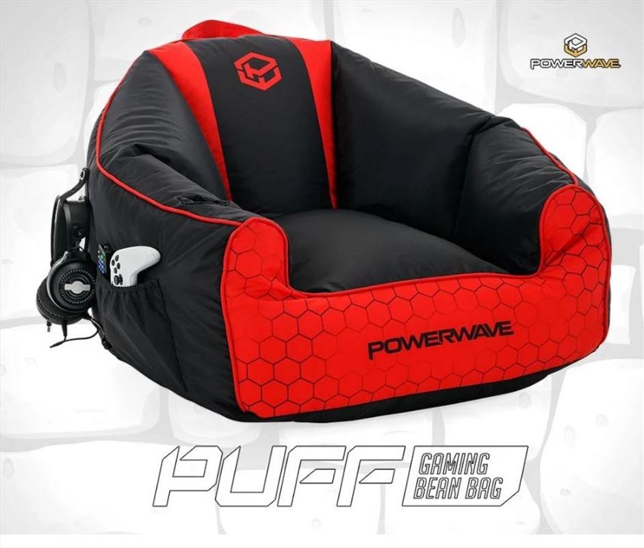 Powerwave PUFF Gaming Bean Bag Chair (Red)/Product Detail/Consoles & Accessories