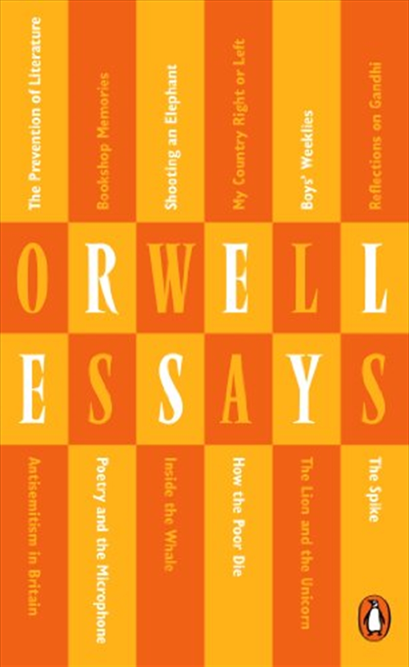 George Orwell Essays/Product Detail/General Fiction Books