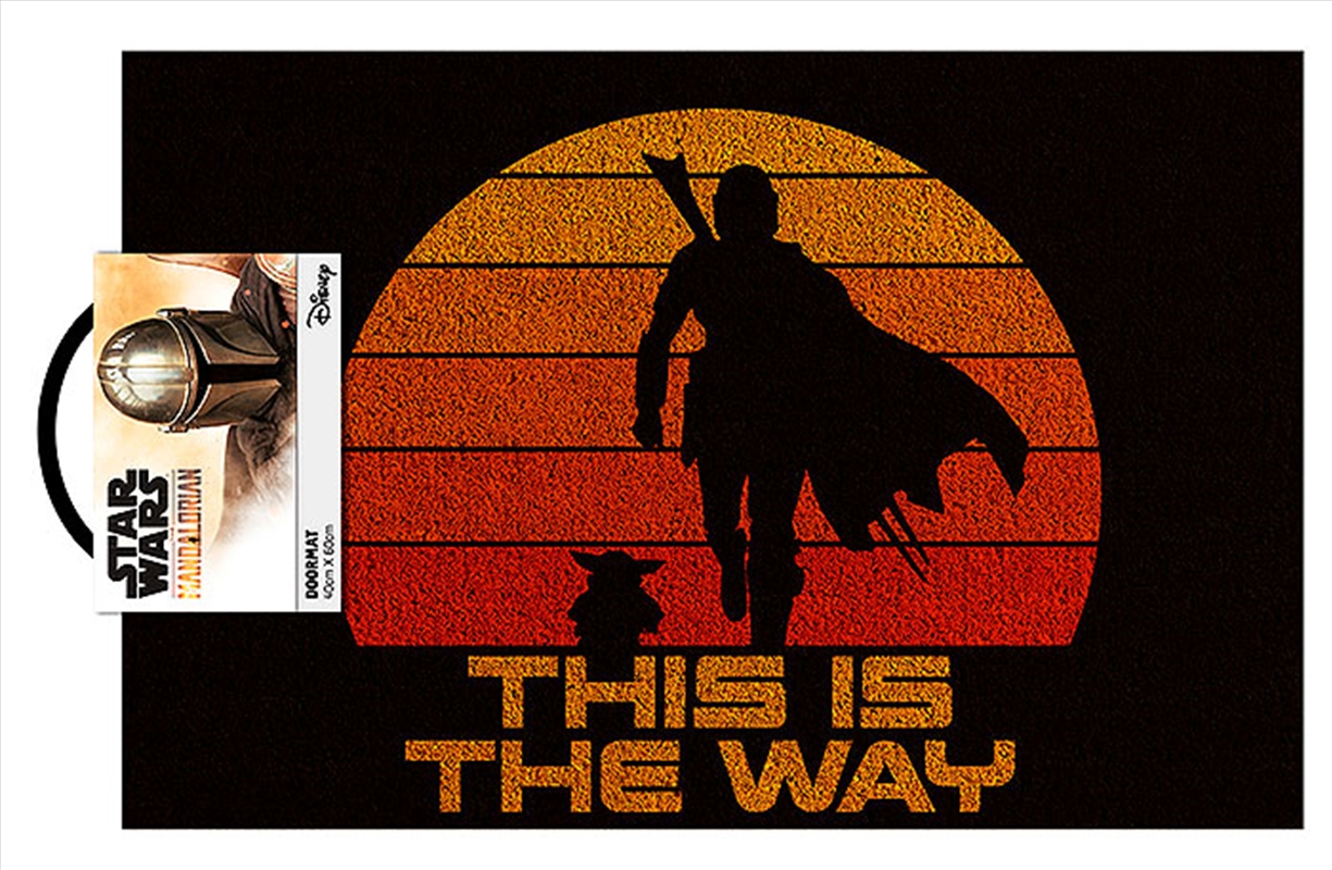 Star Wars The Mandalorian - This is the way/Product Detail/Doormats