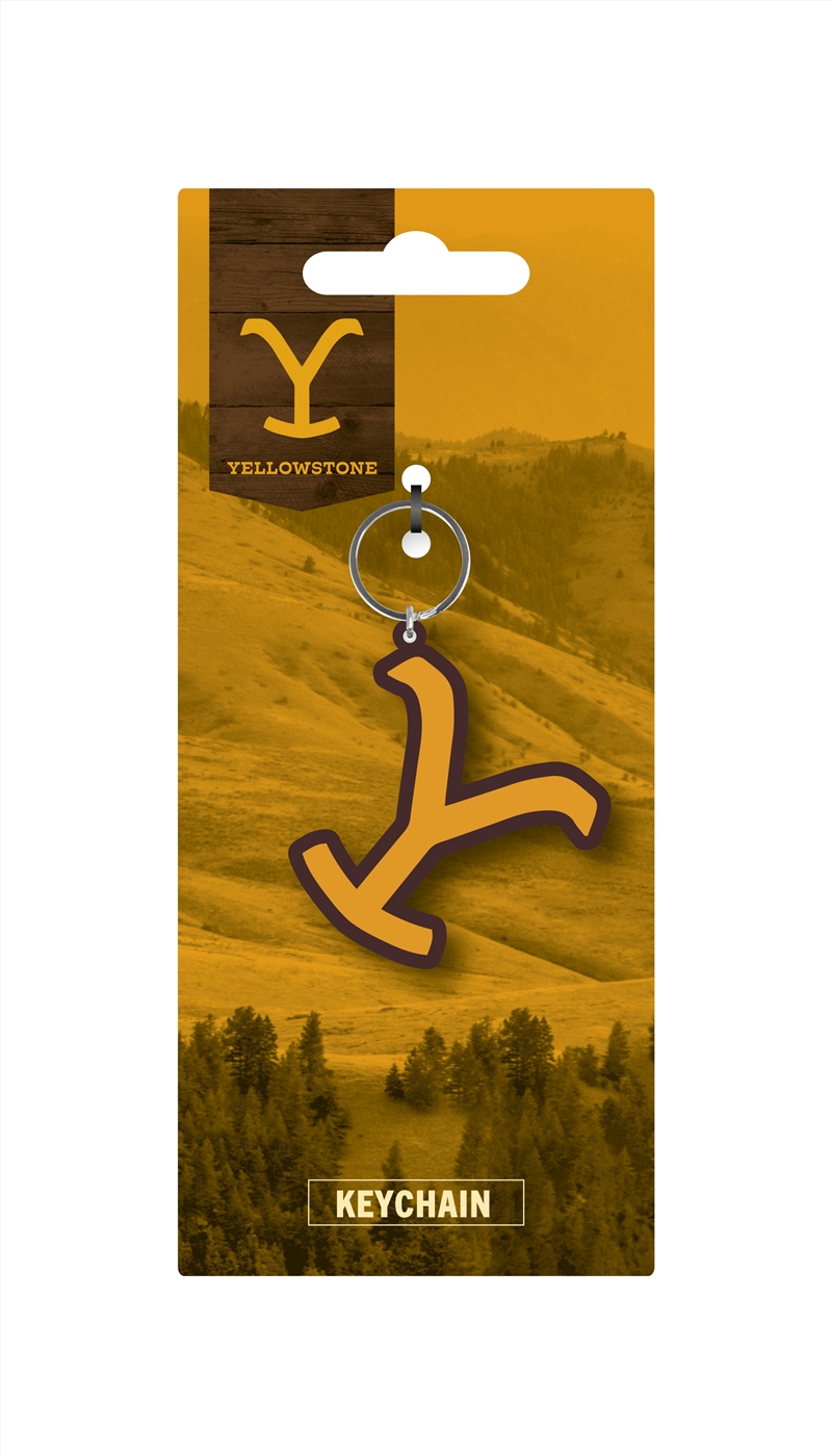 Yellowstone - Logo - PVC Keyring/Product Detail/Keyrings