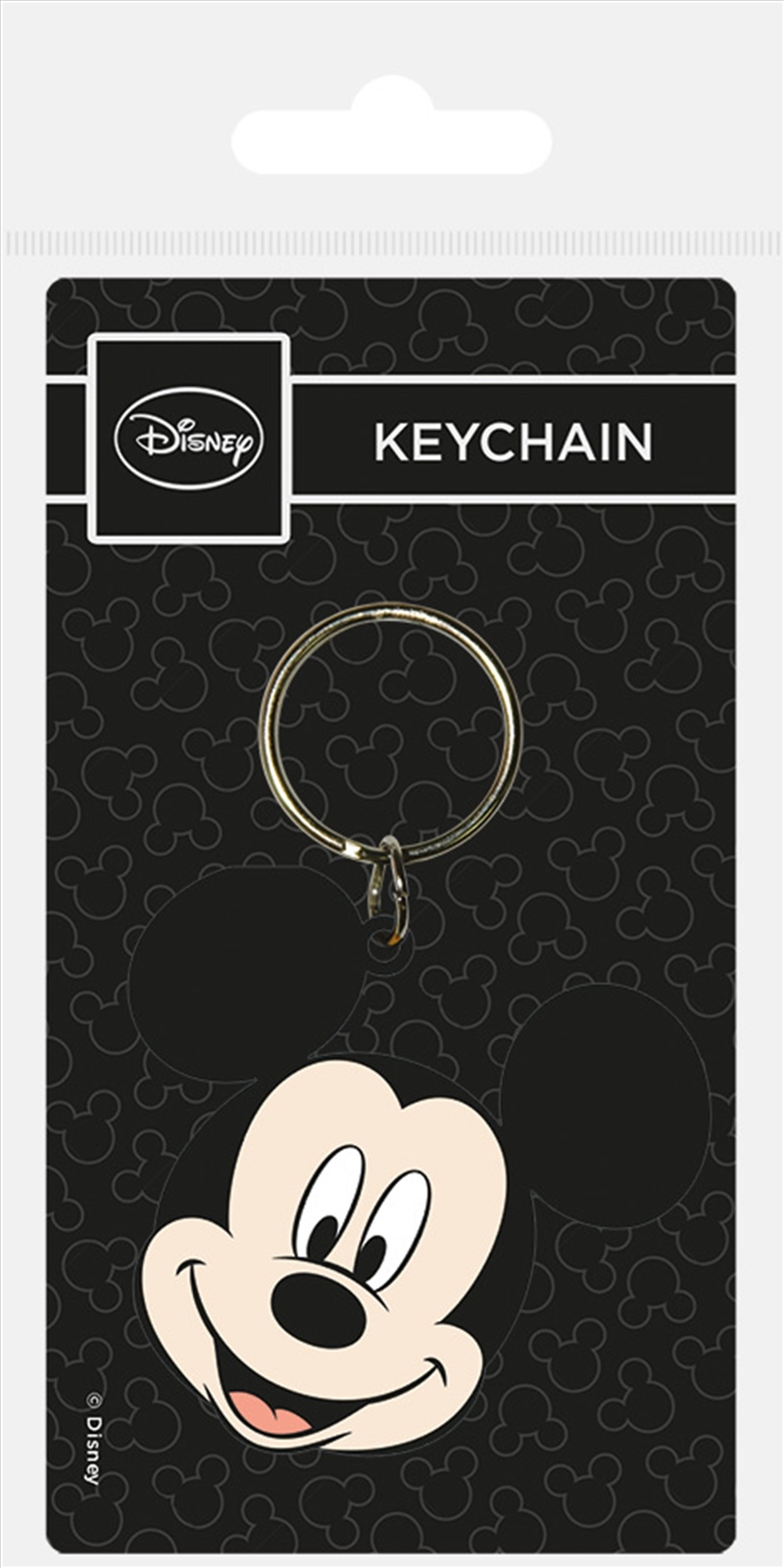 Mickey Mouse - Face - PVC Keychain/Product Detail/Keyrings