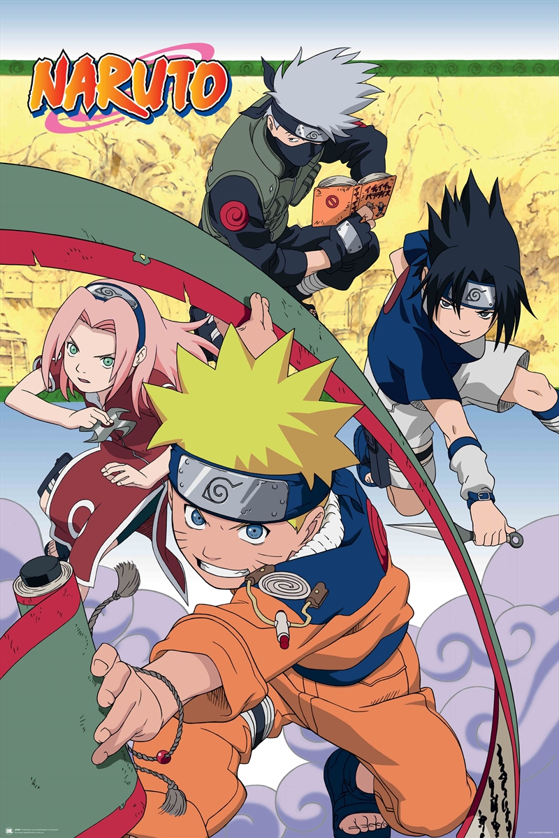 Naruto Classic - Team 7 - Reg Poster/Product Detail/Posters & Prints