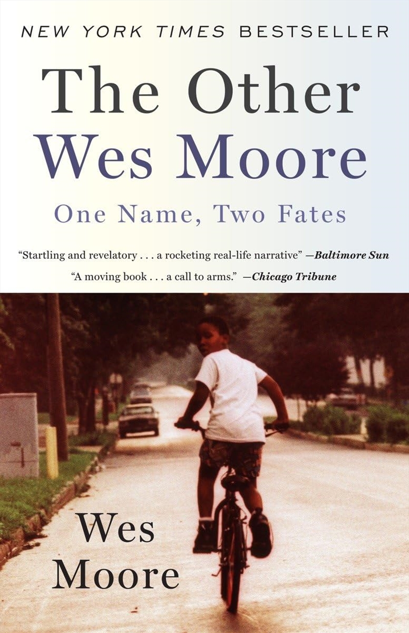 Other Wes Moore/Product Detail/General Fiction Books