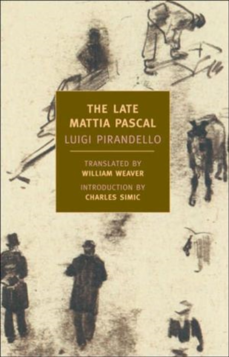 Late Mattia Pascal/Product Detail/General Fiction Books