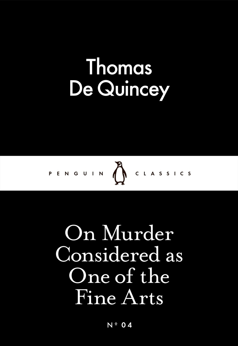 On Murder Considered As One Of/Fine Arts/Product Detail/General Fiction Books