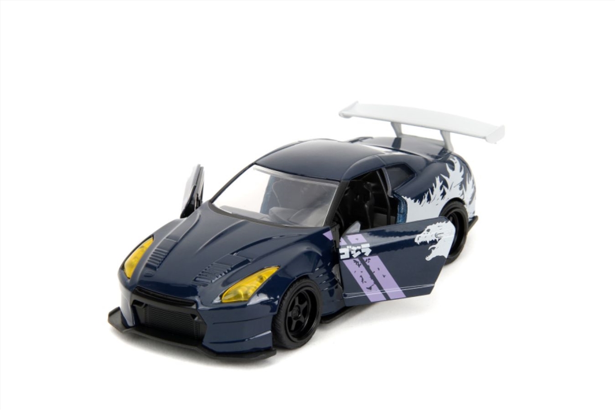 Hollywood Rides - Godzilla HWR - Ben Sopra Nissan GT-R 1:32 Diecast Vehicle/Product Detail/Figurines