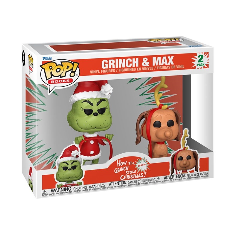 The Grinch (1966) - Grinch & Max Pop! Vinyl 2-Pack/Product Detail/Movies