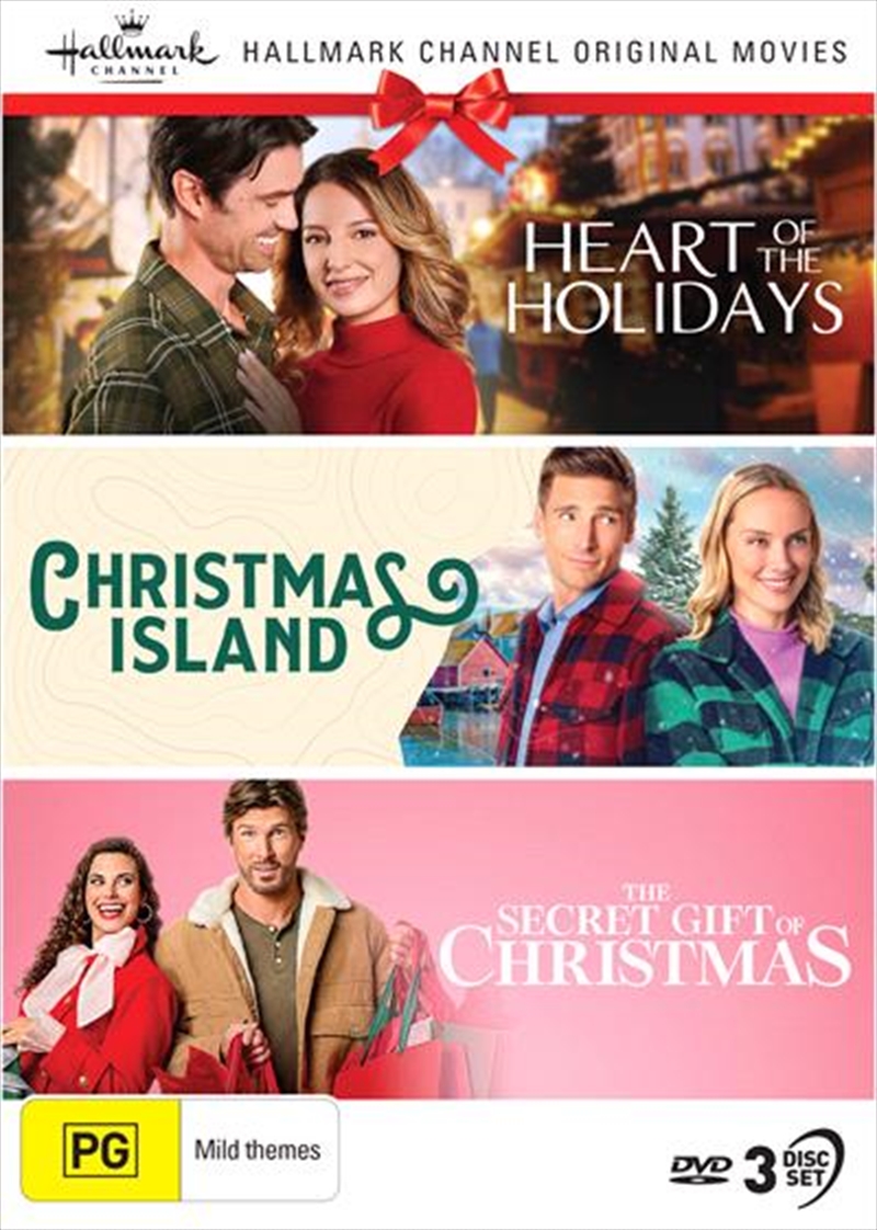 Hallmark Christmas - Heart Of The Holidays / Christmas Island / The Secret Gift Of Christmas - Colle/Product Detail/Drama