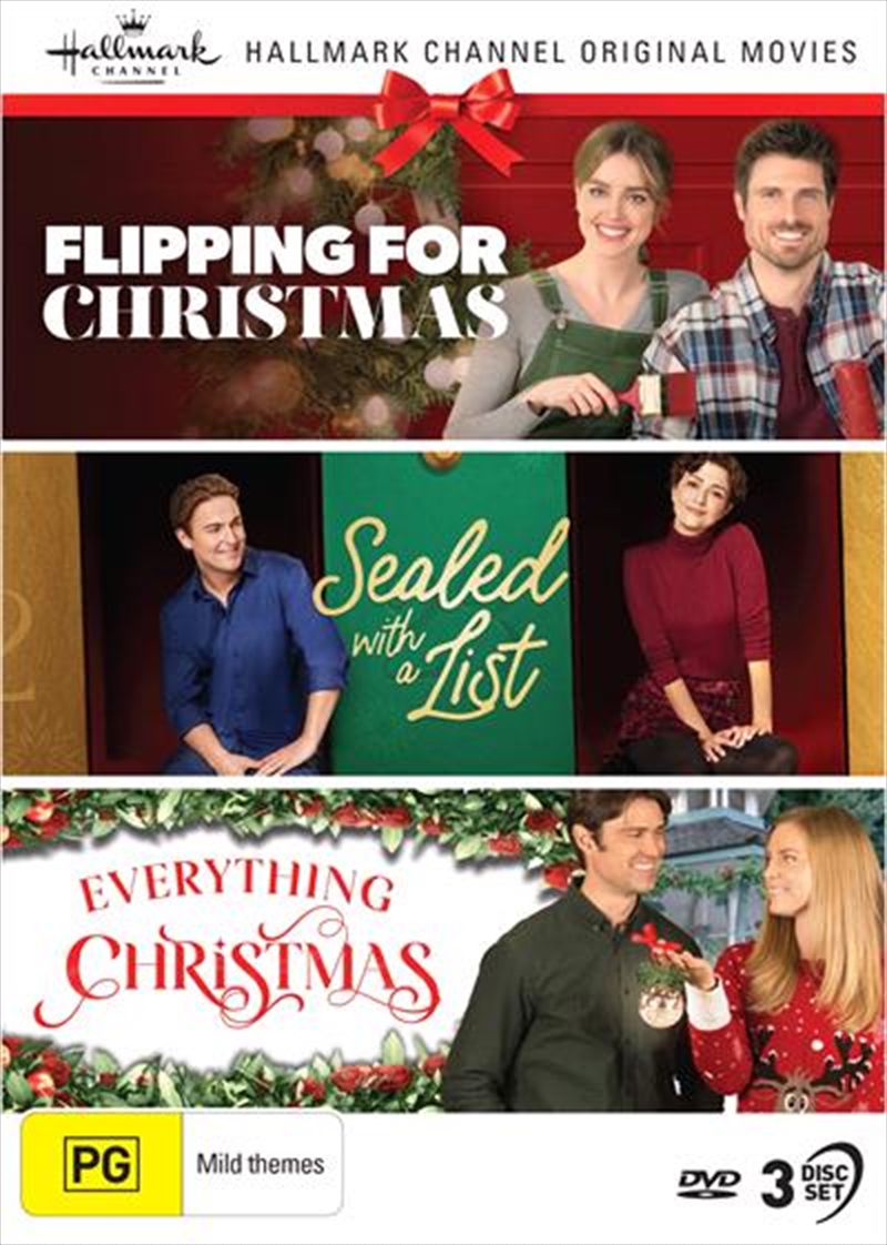 Hallmark Christmas - Flipping For Christmas / Sealed With A List / Everything Christmas - Collection/Product Detail/Drama