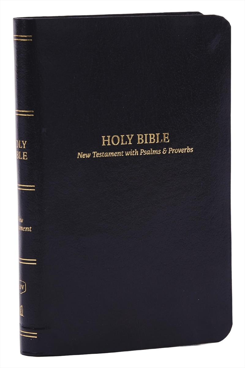 KJV, Pocket New Testament with Psalms and Proverbs, Black Leatherflex, Red Letter, Comfort Print/Product Detail/Religion & Beliefs