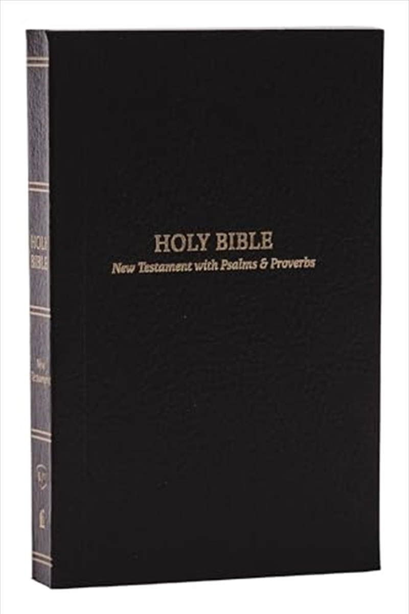 KJV, Pocket New Testament with Psalms and Proverbs, Red Letter, Comfort Print [Black]/Product Detail/Religion & Beliefs