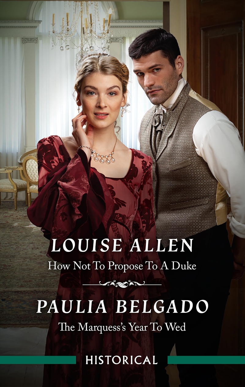 How Not To Propose To A Duke/The Marquess's Year To Wed/Product Detail/Romance