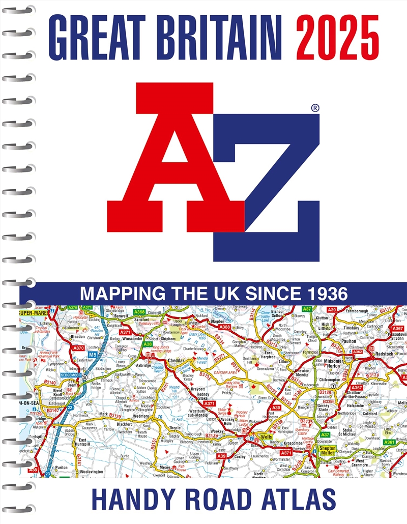 Great Britain A-Z Handy Road Atlas 2025/Product Detail/Travel & Holidays