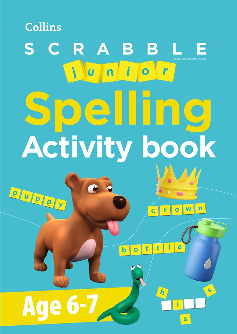 Scrabble Junior Spelling Activity Book Age 6-7/Product Detail/English