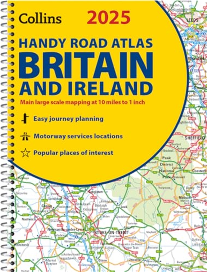 2025 Collins Handy Road Atlas/Product Detail/Travel & Holidays