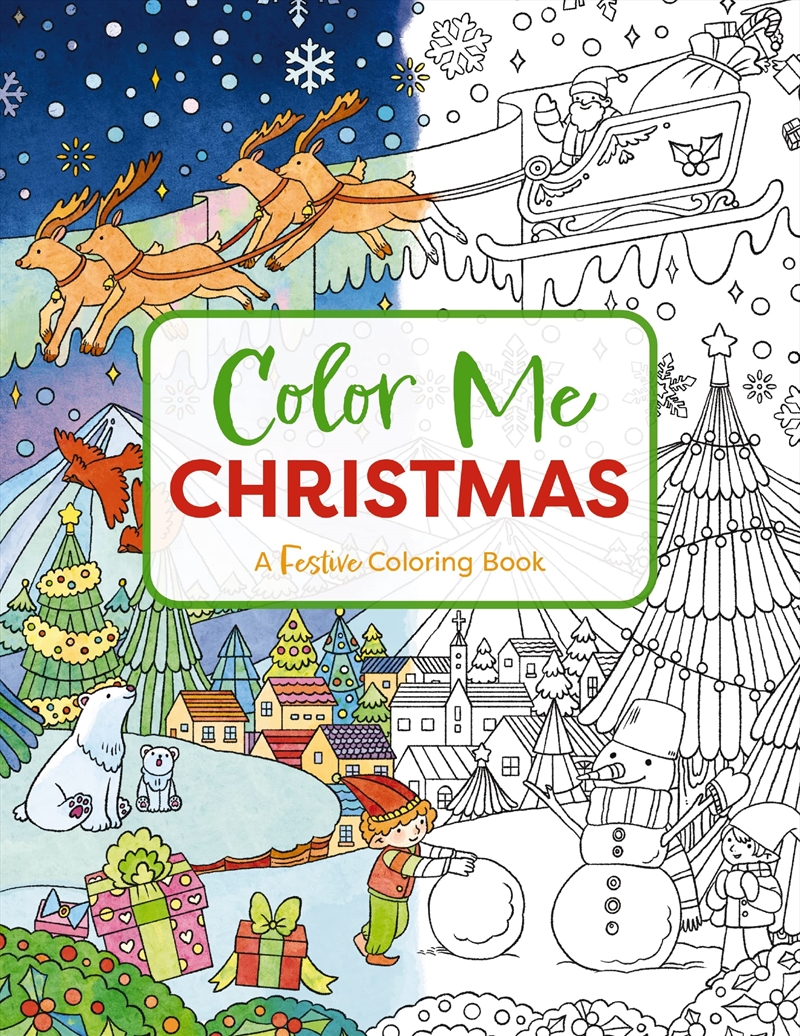 Color Me Christmas/Product Detail/Adults Activity Books