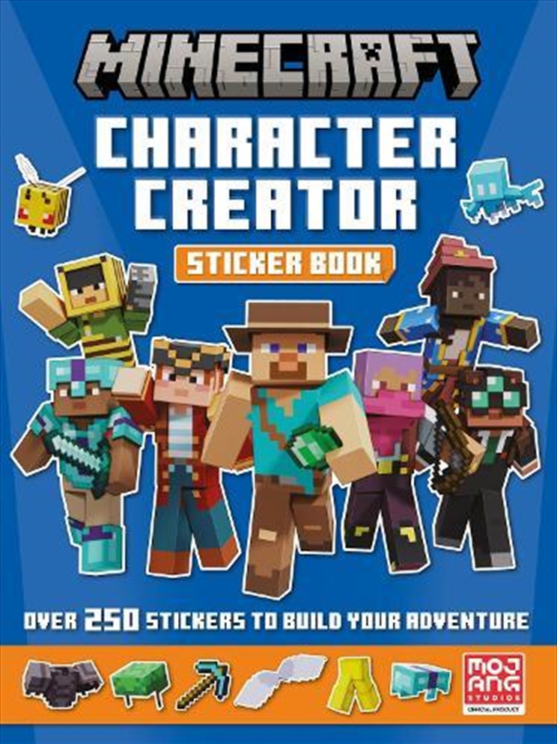 Minecraft Character Creator Sticker Book/Product Detail/Kids Activity Books