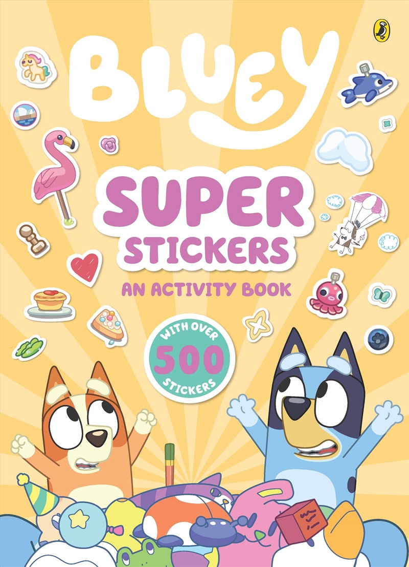 Bluey - Super Stickers/Product Detail/Kids Colouring