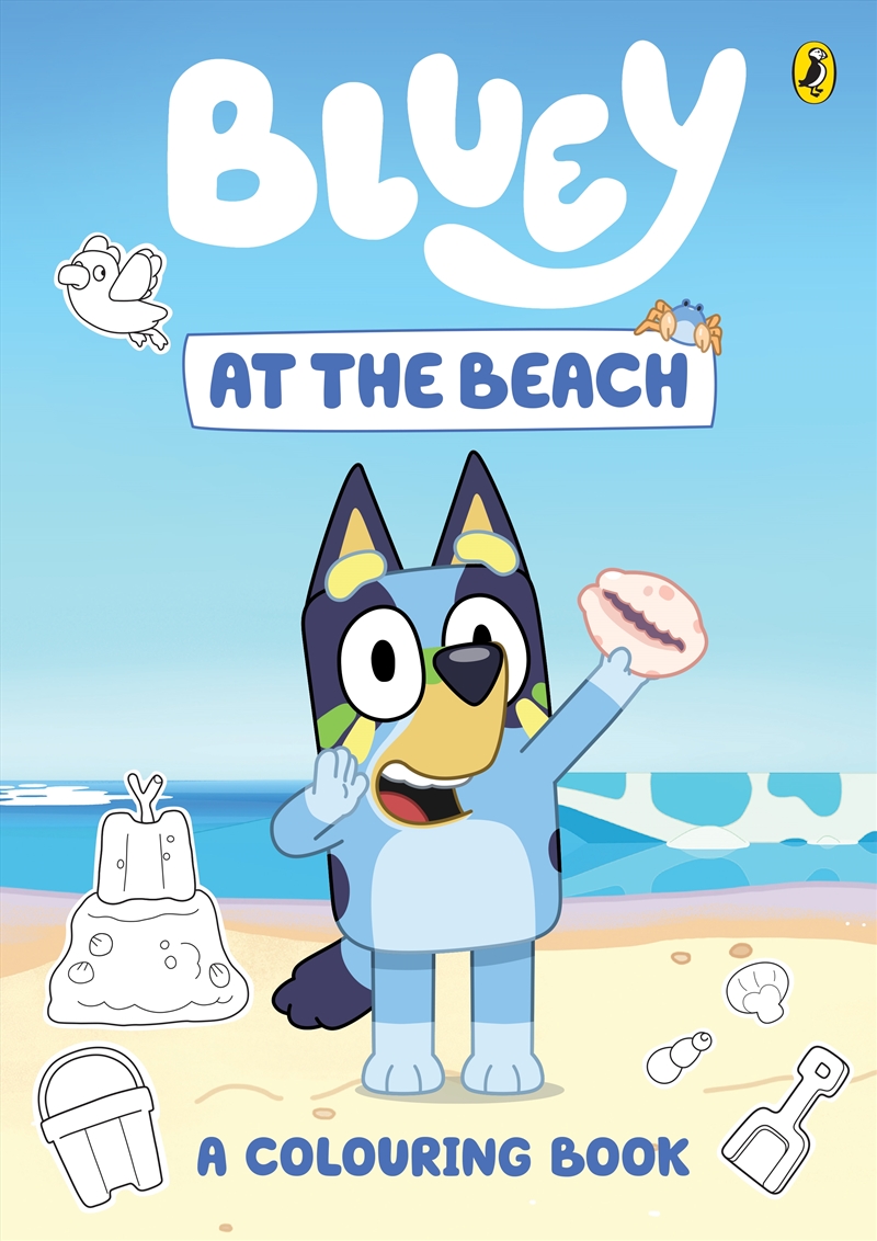 Bluey - At the Beach - A Colouring Book/Product Detail/Early Childhood Fiction Books