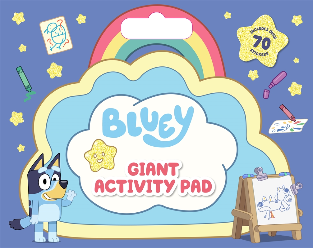 Bluey - Giant Activity Pad - Includes over 70 Stickers/Product Detail/Kids Activity Books