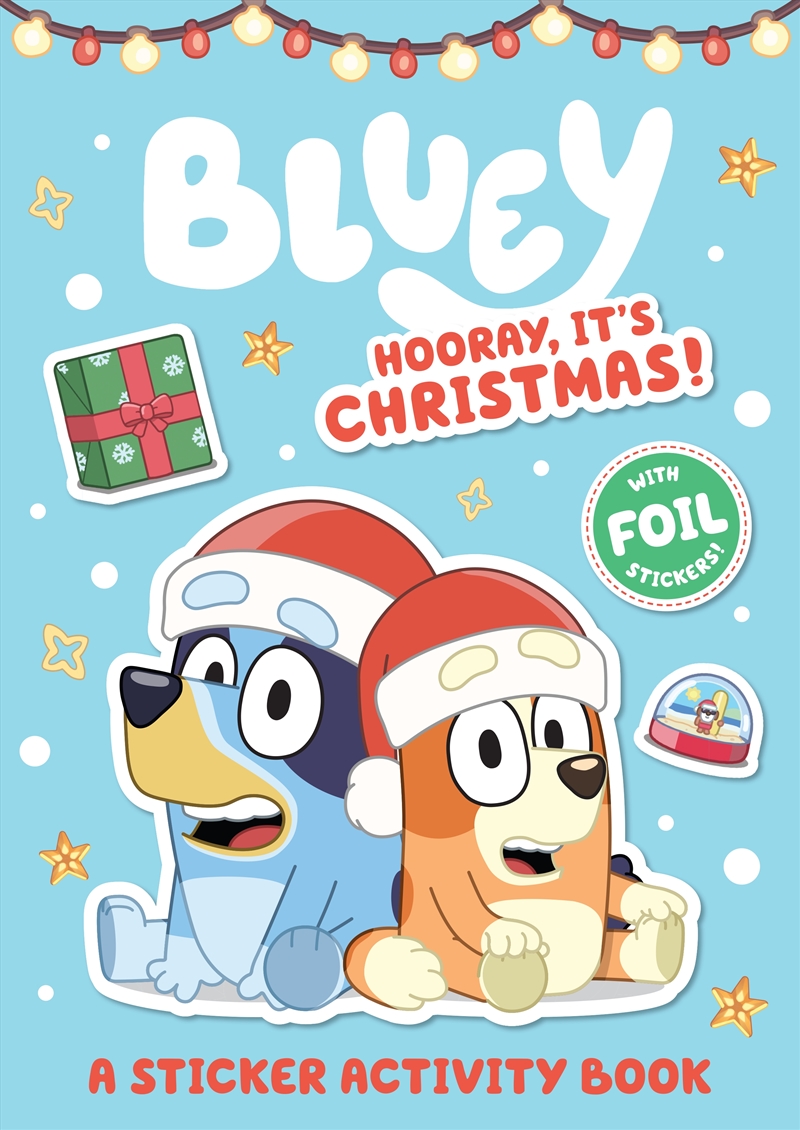 Bluey - Hooray, It's Christmas! - A Sticker Activity Book/Product Detail/Kids Activity Books