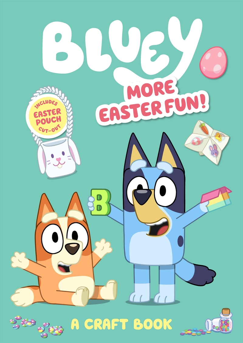 Bluey - More Easter Fun! - A Craft Book/Product Detail/Kids Activity Books