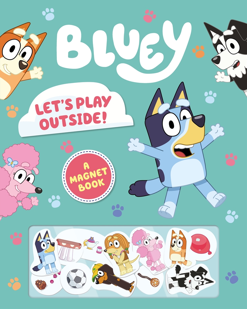 Bluey - Let's Play Outside! - Magnet Book/Product Detail/Early Childhood Fiction Books