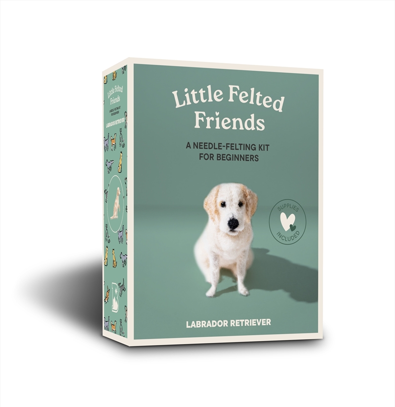 Little Felted Friends: Labrador Retriever: Dog Needle-Felting Beginner Kits with Needles, Wool, Supp/Product Detail/Crafts & Handiwork