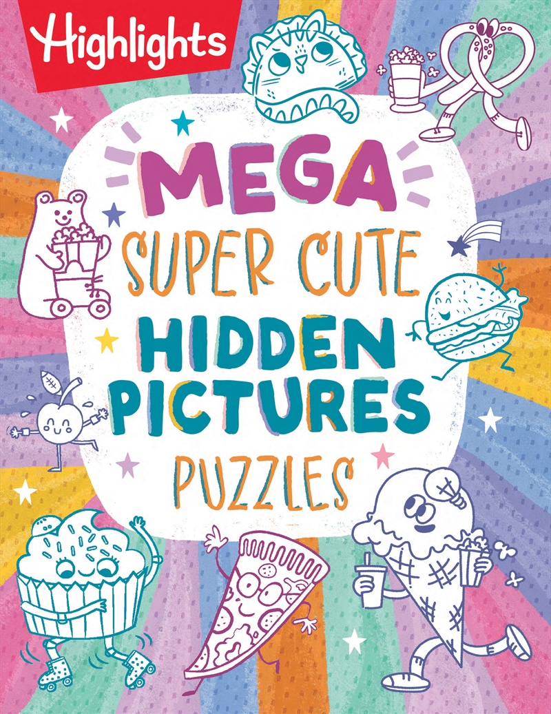 Mega Super Cute Hidden Pictures Puzzles/Product Detail/Kids Activity Books