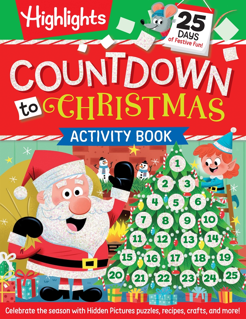 Countdown To Christmas/Product Detail/Kids Activity Books