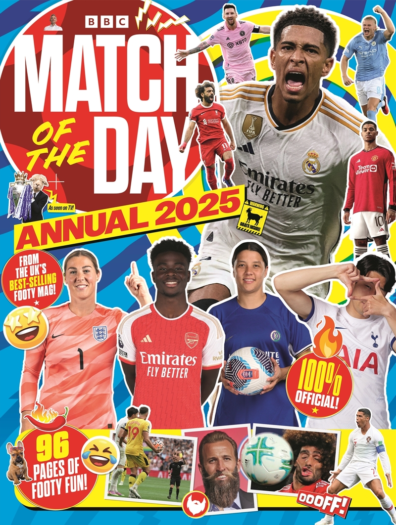 Match of the Day Annual 2025/Product Detail/Calendars & Diaries