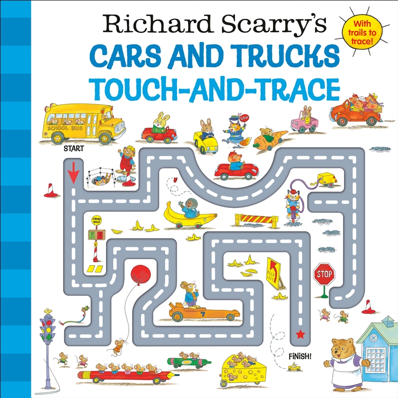 Richard Scarry's Cars and Trucks Touch-and-Trace/Product Detail/Early Childhood Fiction Books