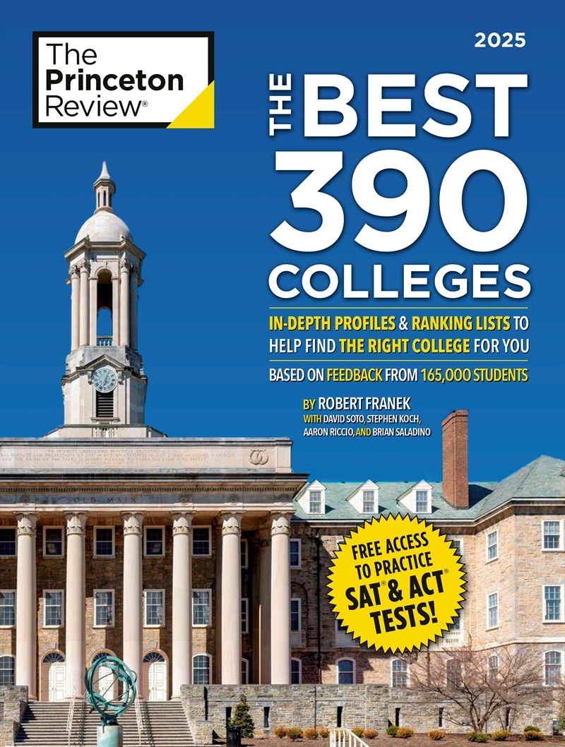 The Best 390 Colleges, 2025: In-Depth Profiles & Ranking Lists to Help Find the Right College For Yo/Product Detail/Reading