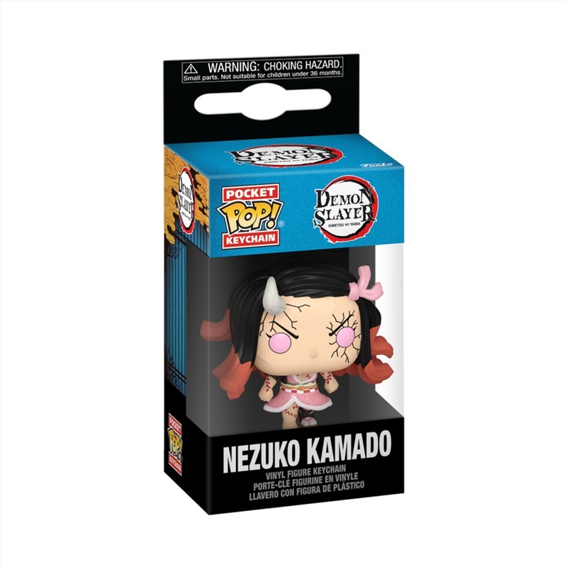 Demon Slayer - Nezuko Kamado (Demon Form) Pop! Keychain/Product Detail/Pop Vinyl Keychains