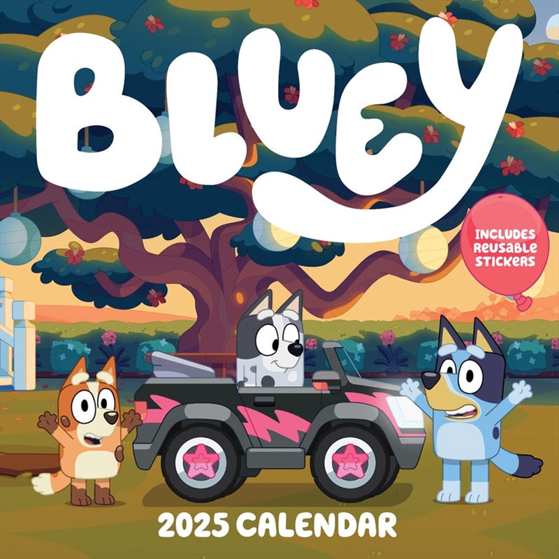 Bluey 2025 Square Calendar/Product Detail/Calendars & Diaries